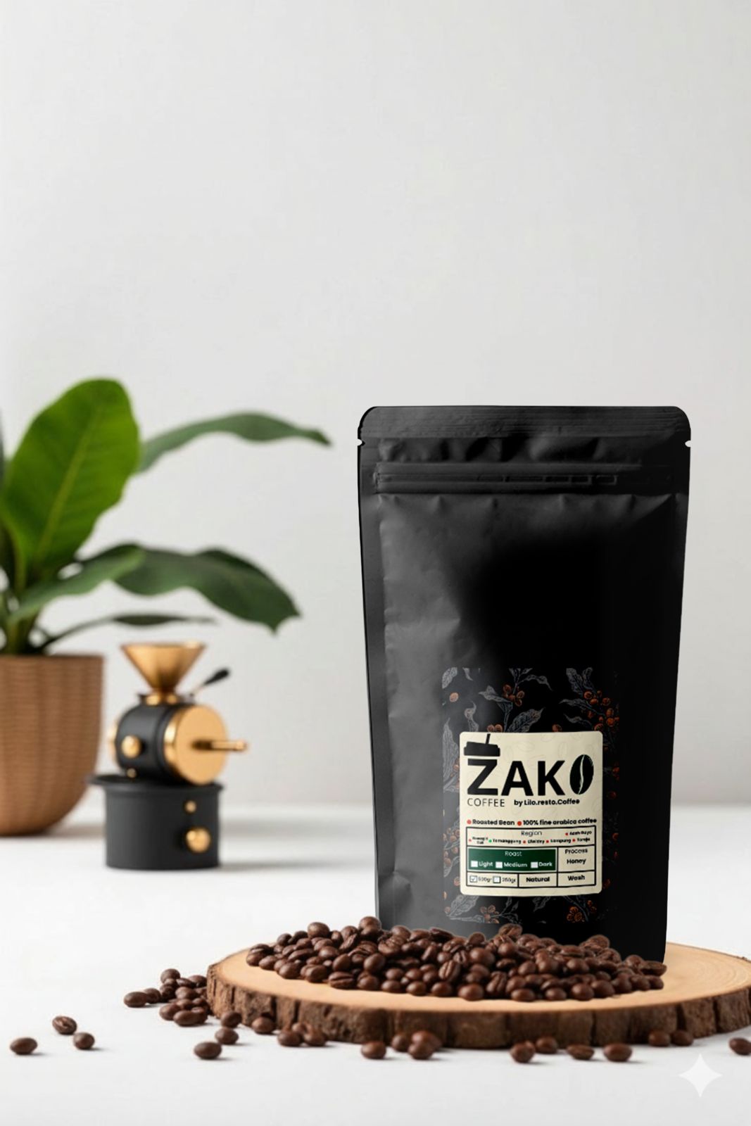 ZAKO Premium Roasted Bean (500 gram)